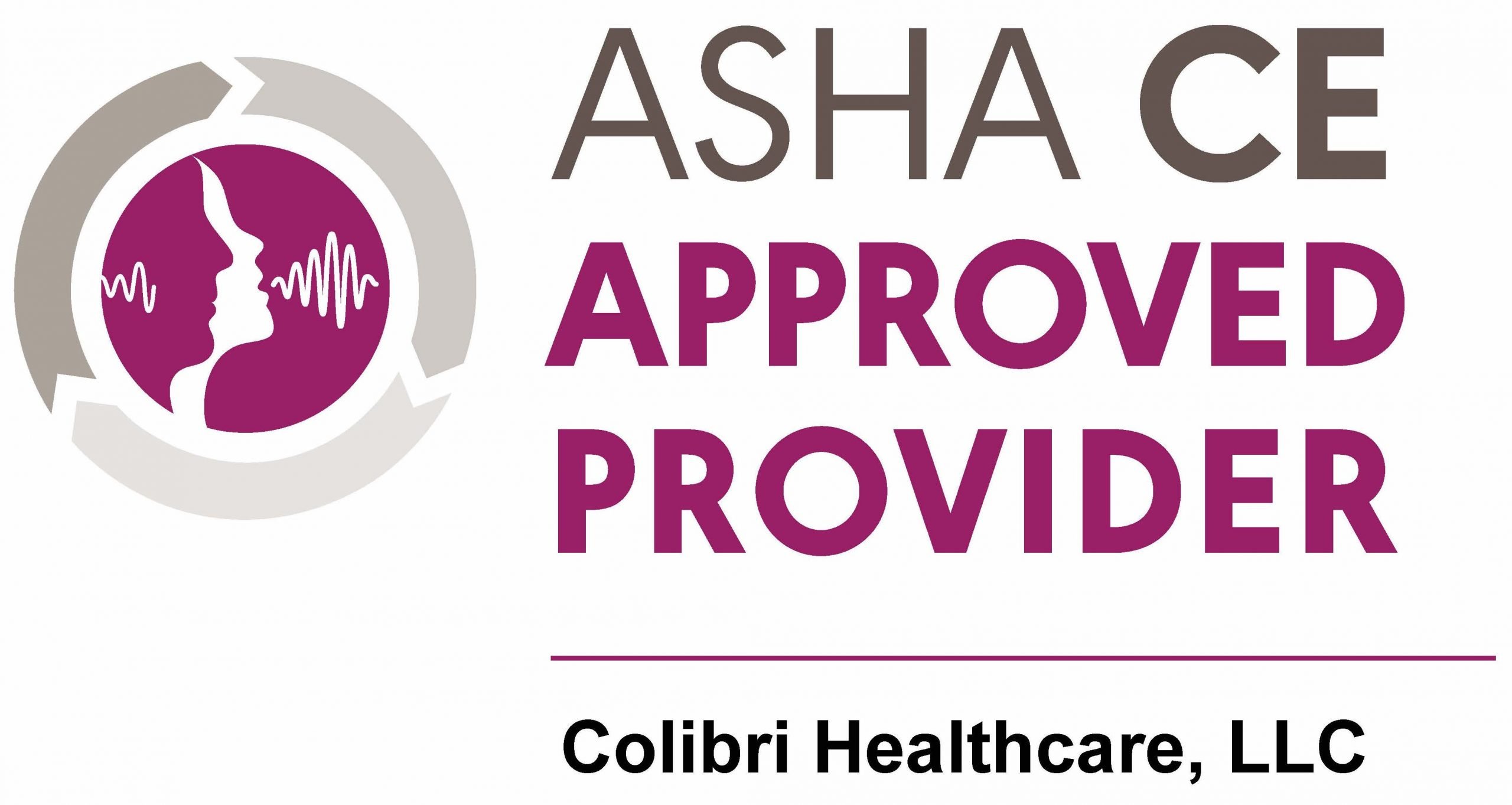 ASHA Approved CE Provider